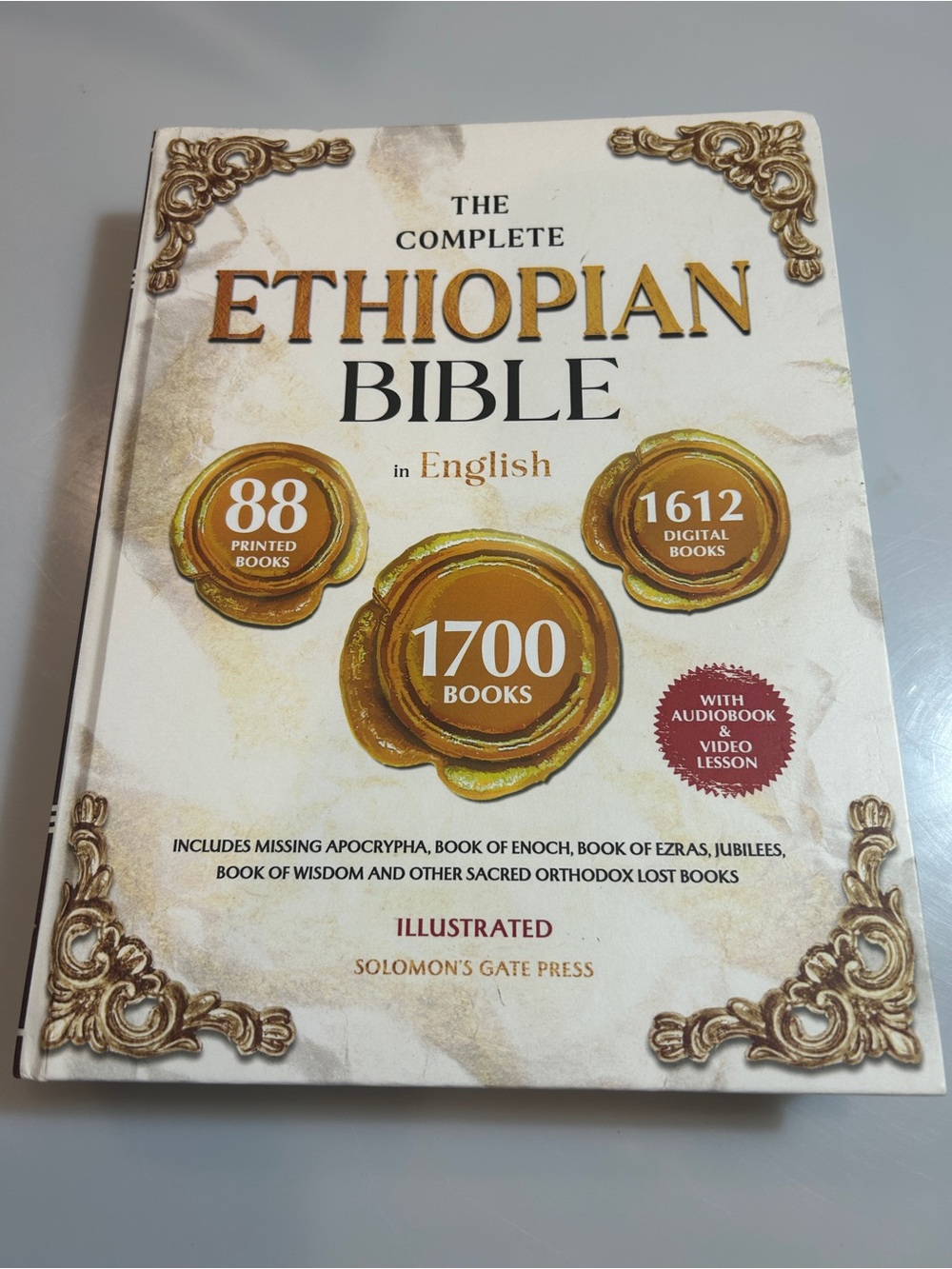 The Complete Ethiopian Bible Hardback *Audiobook code not included